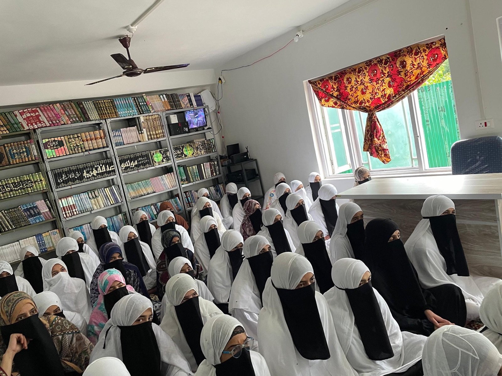 Over a hundred girls gathered for the awareness session.